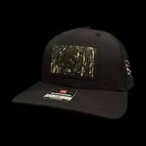 Richardson 112 Bigfoot Blackout Bottomland Performance Trucker Hat