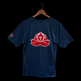 Remember “J” Muller Give Back Navy Performance Tee
