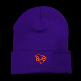 Purple Orange 803 Cold Weather Beanie