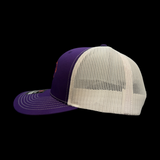 Richardson 112 803 Gen II Purple White Trucker Hat
