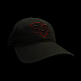 Richardson 111 803 Gen II Black Garnet Relaxed Trucker Hat