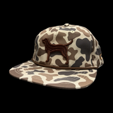 Lost Dog Oldscool Slough Camo Relaxed Rope Hat