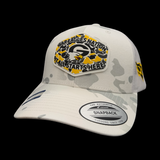 GCA 803 Alpine  Camo “It all Starts Here” Trucker Hat