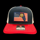 Richardson 112 RWB Florida Patriotic Trucker Hat