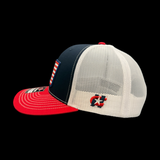 Richardson 112 RWB Florida Patriotic Trucker Hat