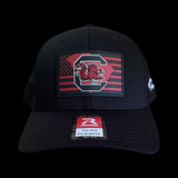 Richardson 110 Gamecocks Nation Midnight Performance Trucker Hat