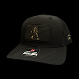 Richardson 112 Bigfoot Blackout Performance Trucker Hat