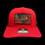 Richardson 112 Red Gilbert America Performance Trucker Hat