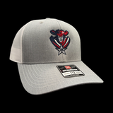 ALA Patriots 803 Heather Gray Trucker Hat