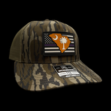 Richardson 112 Bottomland SC Purple & Orange Trucker Hat