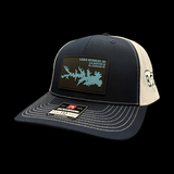Richardson 864 Navy Lake Murray Performance Trucker Hat