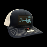 Richardson 864 Navy Lake Murray Performance Trucker Hat