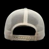 Richardson 112 Genuine Leather Palmetto State Heather White Trucker Hat