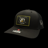 GCA Softball 803 Black Performance Trucker Hat