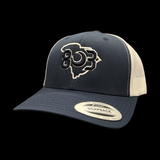 Yupoong 803 GEN II Navy White Classic Trucker Hat