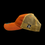 Legacy 1776 SC Palmetto Moon Orange Relaxed Trucker Hat