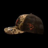 Gamecocks Nation 803 Richardson 112 Duck Camo Performance PVC Trucker Hat