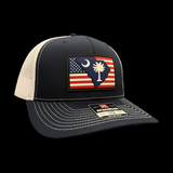 Richardson 112 South Carolina 864 Patriotic Trucker Hat