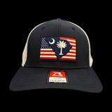 Richardson 110 South Carolina 803 Patriotic Fitted Hat