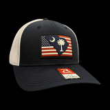 Richardson 110 South Carolina 864 Patriotic Fitted Hat