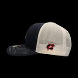 Richardson 112 Georgia Betsy Ross Navy Performance Trucker Hat