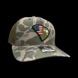 Richardson 112 SC Betsy Ross Marsh Duck Camo Trucker Hat