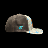 Richardson Genuine Leather Palmetto State Saltwater Duck Camo Trucker Hat