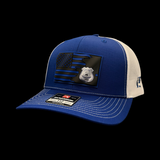 Richardson 112 3D Police Dept. Waving “Give Back” Royal Blue Trucker Hat