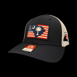 Richardson 110 South Carolina 843 Patriotic Fitted Hat
