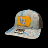 Richardson 112 Lake Wylie Saltwater Duck Camo Performance Trucker hat