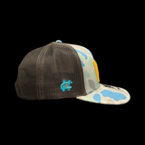 Richardson 112 Lake Wylie Saltwater Duck Camo Performance Trucker hat