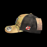 Citadel Nation Performance PVC Patch Multicam Trucker Hat