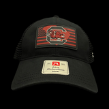 Richardson 111 Gamecocks Nation Midnight Performance Trucker Hat