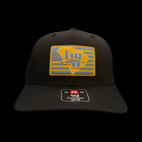Richardson 112 Black Lake Wylie Nation Performance Trucker Hat