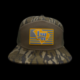 Lost Bottomland Lake Wylie Performance PVC 7 Panel Hat