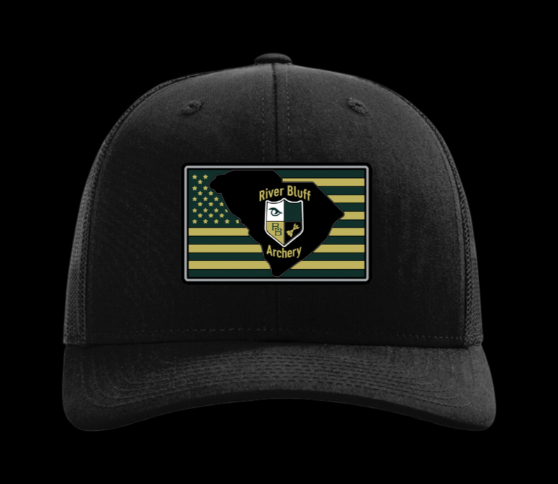 Richardson 110 - FITTED River Bluff Archery Performance Patch Hat