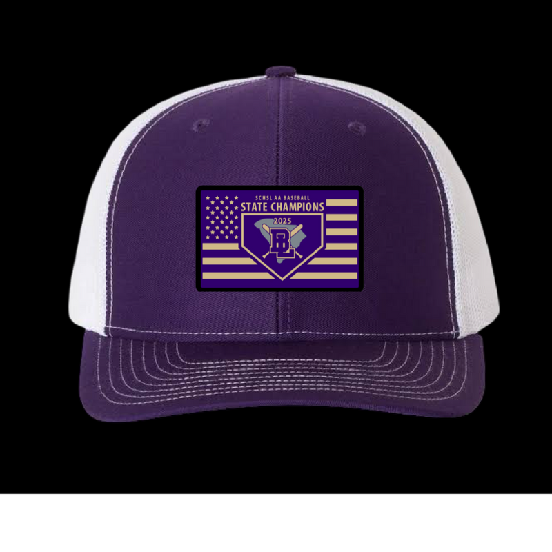 PRE-SALE STARTS JULY 11TH @ 10AM: Batesburg-Leesville Baseball 2025 State Champions Limited Edition Hat