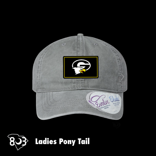 Gray Collegiate 803 Ladies Pony Tail Hat