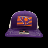 Richardson 112 Purple Palmetto Nation Performance Trucker Hat