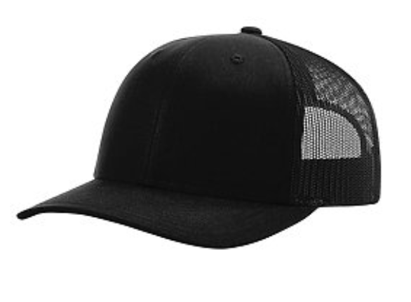 OUTLAWS PRE-SALE Richardson 112 Snapback BLACK Outlaws Performance Patch Trucker hat