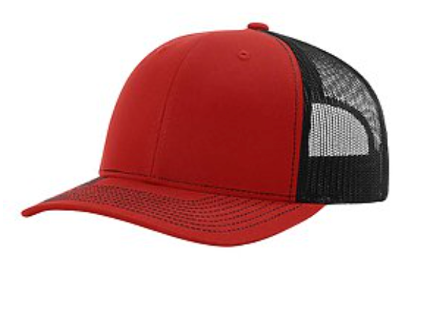 OUTLAWS  PRE-SALE Richardson 112 Snapback RED BLACK Outlaws Performance Patch Trucker Hat