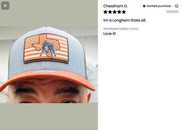 Richardson 112 Burnt Orange Heather Texas Performance Trucker Hat