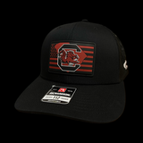Richardson 112 Gamecocks Nation Midnight Performance Trucker Hat